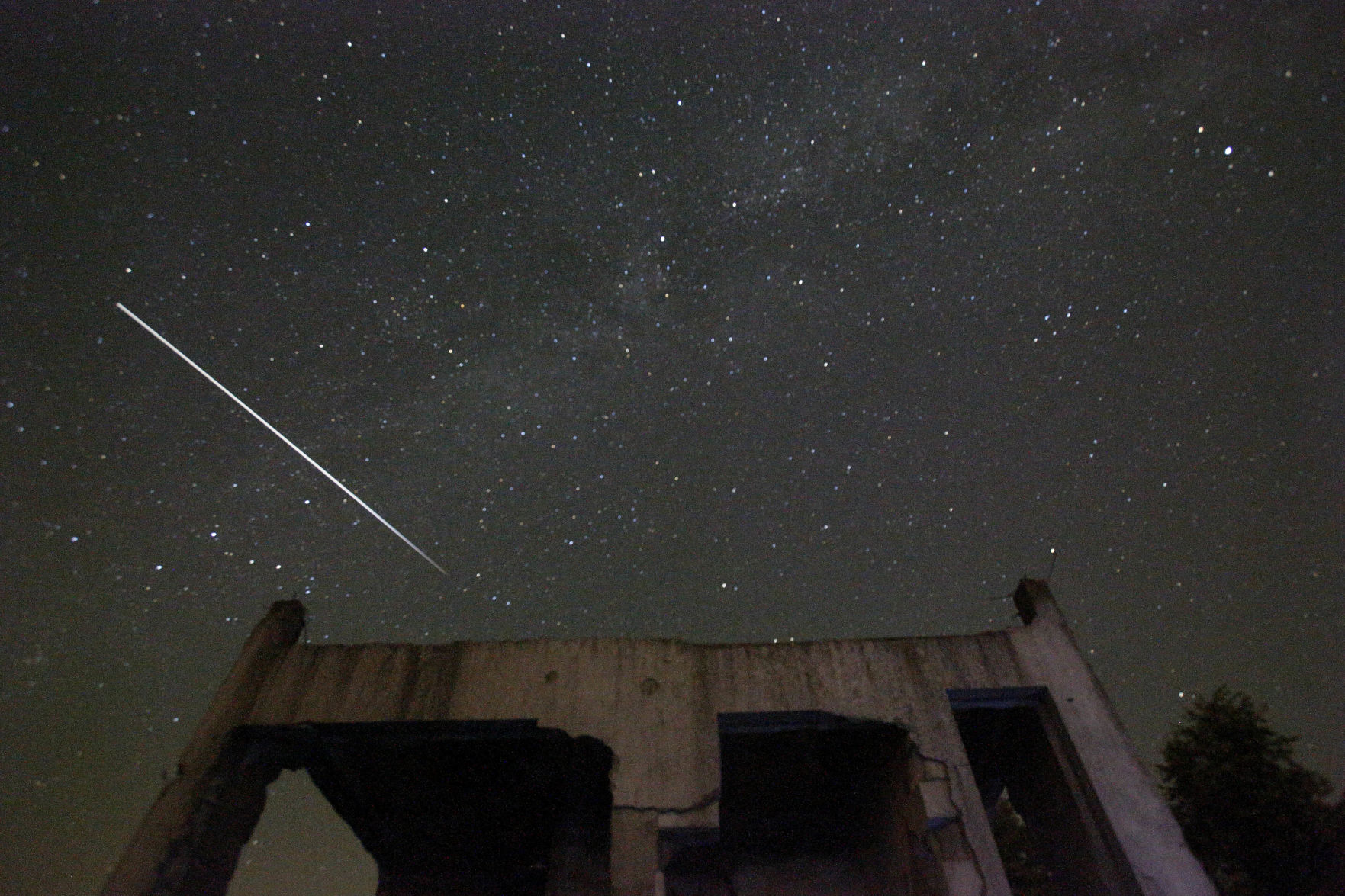 Bosnia Perseid Meteor